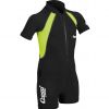 Pianka Cressi Dziecieca Kids Shorty Czarno-limonkowy