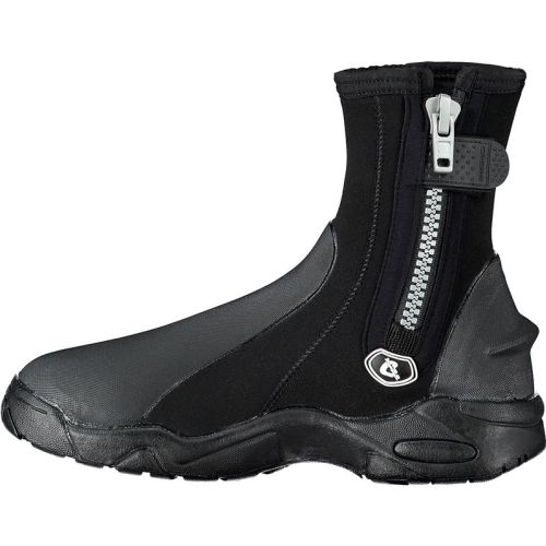 Buty nurkowe Cressi Korsor 5mm – twarda podeszwa, zamek ()