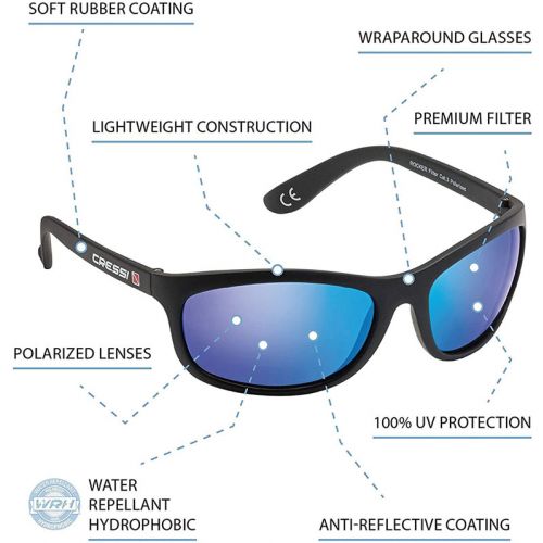 Cressi okulary przeciwsłoneczne nietonące Rocker Floating ()