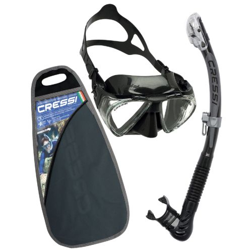 Cressi zestaw maska Penta + fajka Alpha Ultra Dry ()