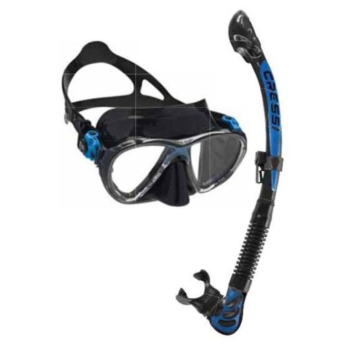 Cressi zestaw maska Penta + fajka Alpha Ultra Dry ()