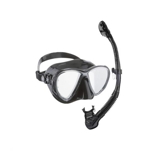 Cressi zestaw maska Big Eyes Evolution + fajka Alpha Ultra Dry (DS337010)