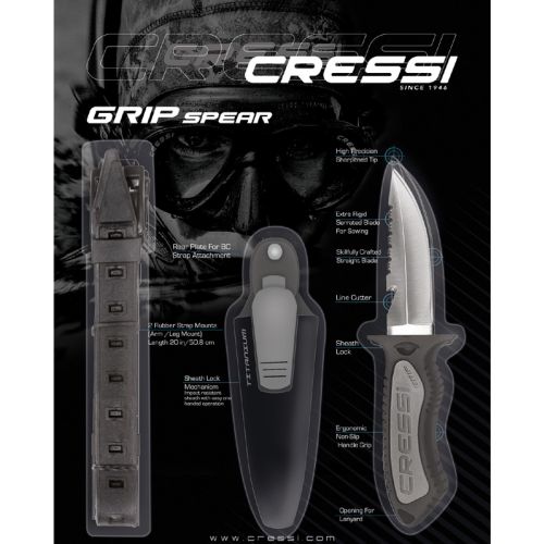 Cressi nóż Grip ()