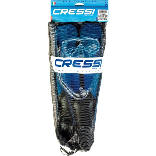  Zestaw ABC Cressi: Płetwy Rondinella, Maska Onda, Fajka, Torba ()