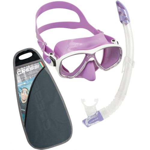Cressi Zestaw Marea VIP – Maska i Fajka do Snorkelingu ()