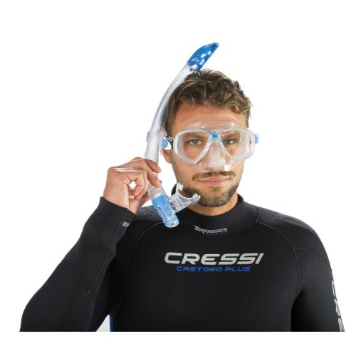 Cressi Zestaw Marea VIP – Maska i Fajka do Snorkelingu ()